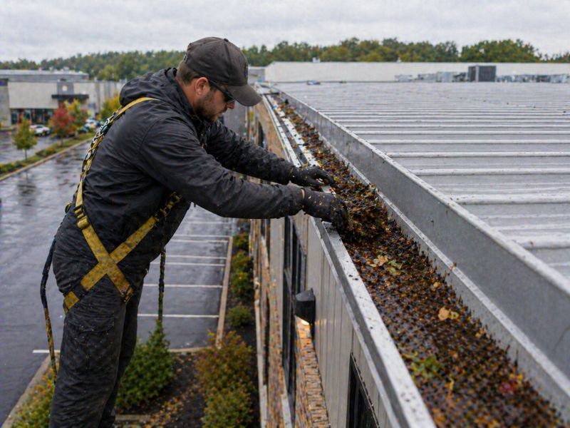 Business Gutter Cleaning in Roseville, CA