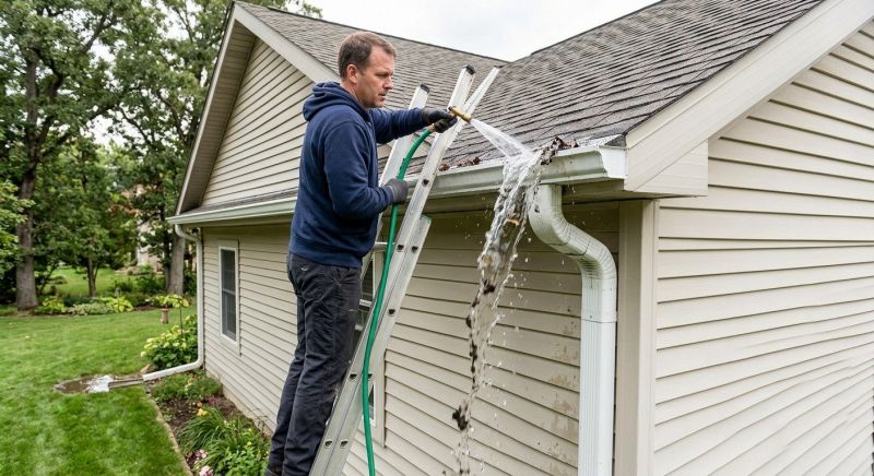 Clogged Gutter Clearing in Monmouth County, NJ