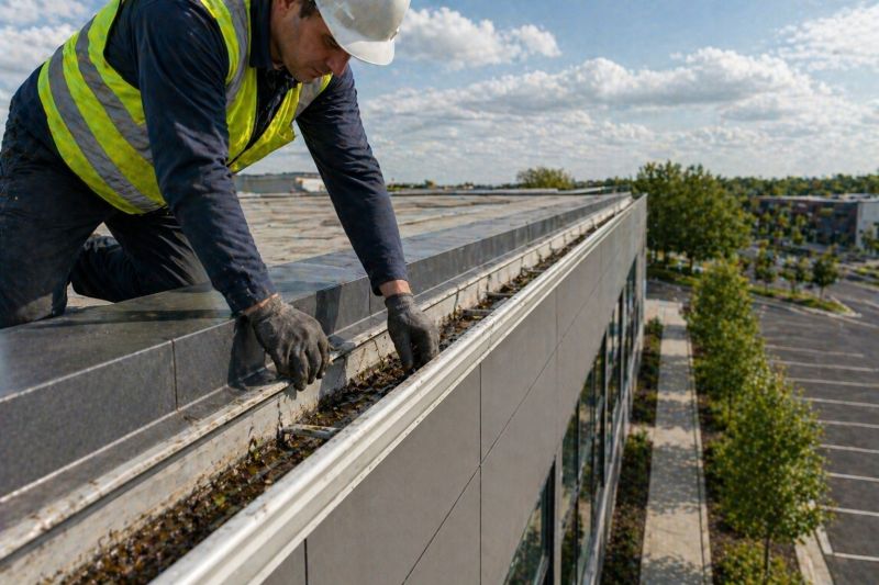 Commercial Gutter Cleaning in Roseville, CA