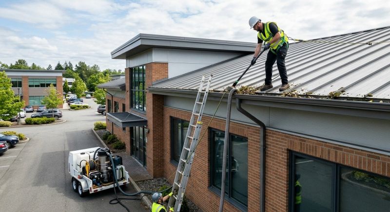 Commercial Gutter Maintenance in Sacramento, CA