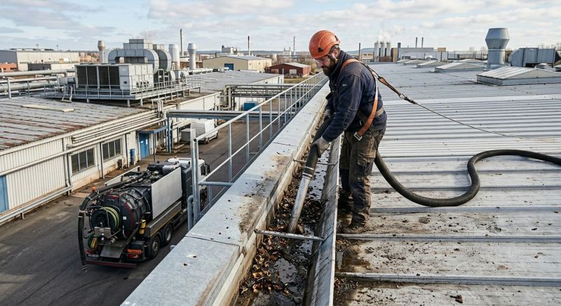 Industrial Gutter Cleaning in Mcdonough, GA