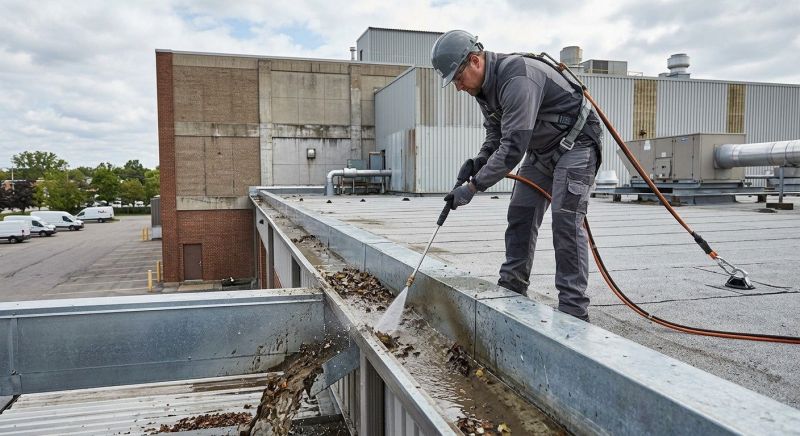 Industrial Gutter Cleaning in Mcdonough, GA