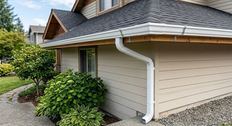 Pvc Rain Gutter Installation in Longmont, CO
