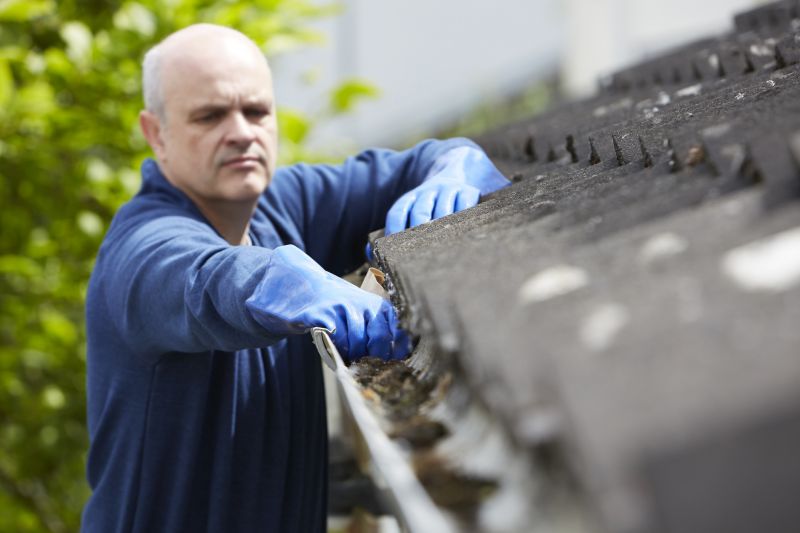 Rain Gutter Clearing in Fredericksburg, VA